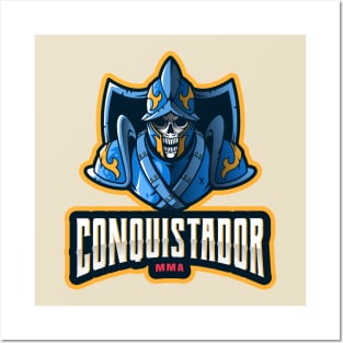 Conquistador MMA Mixed Martial Arts Posters and Art